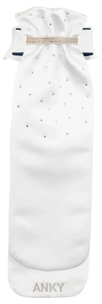 Cravate Anky Multi-fit ajustable blanche en tissu technique taille M