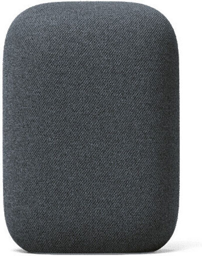 Google Nest Audio, Google Assistant, Oval, Anthrazit, Produktbild 