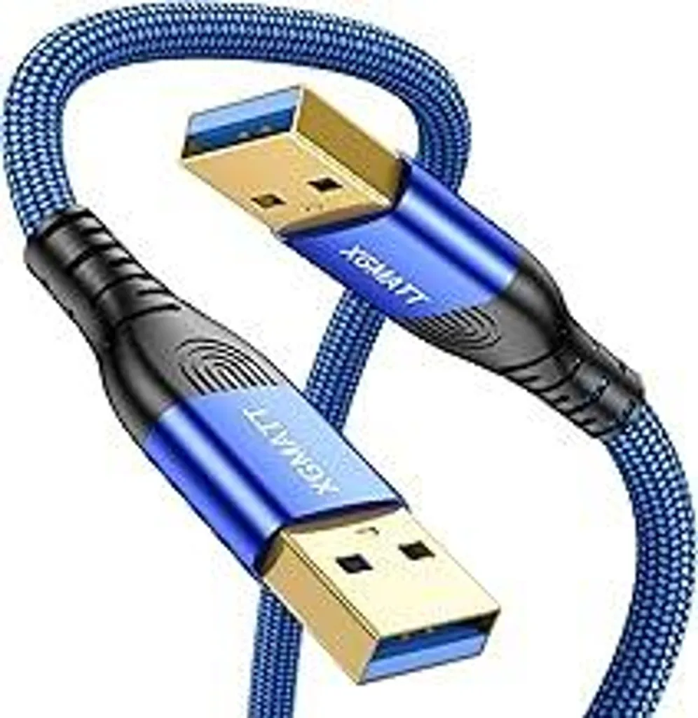Cavo USB 3.0 Premium 1m - Nylon Antigroviglio per HDD e Fotocamera