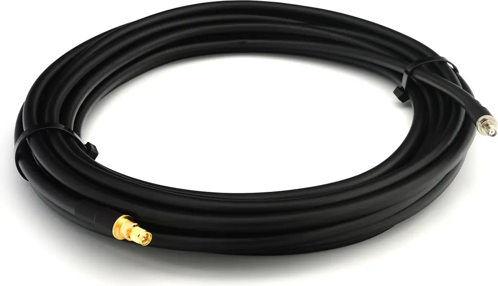 Cavo coassiale flessibile da SMA maschio a SMA femmina di 3 m - LMR400 UF UltraFlex equivalente - 3