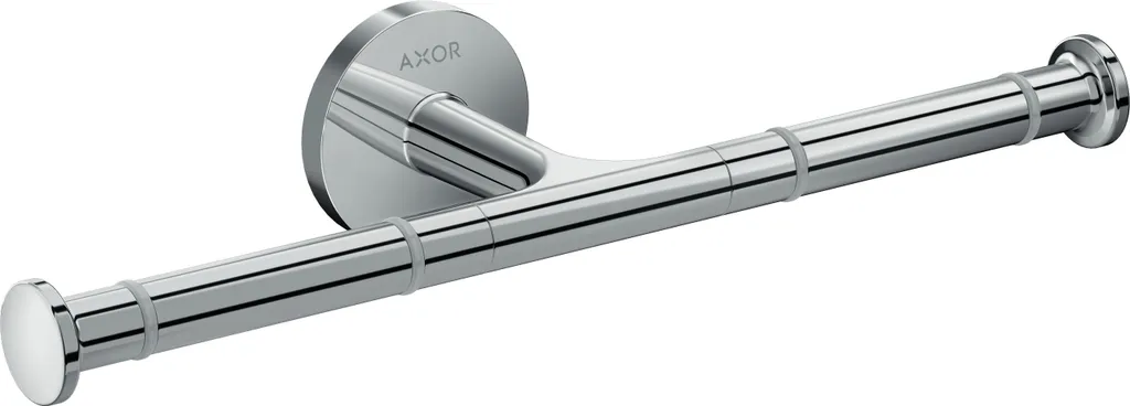 Support papier toilette double AXOR Universal Circular pour salle de bain