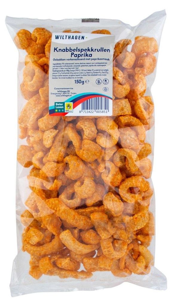 Wilthagen Knabbelspel Paprika 150 g – chrumkavé paprikové Obrázok produktu 