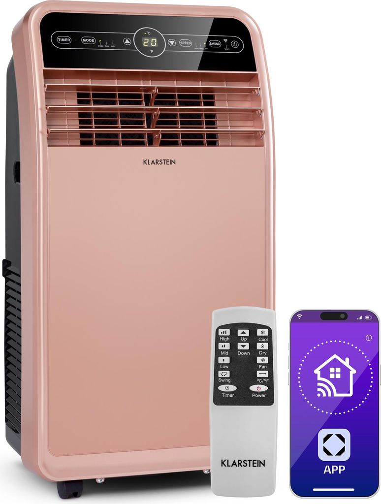 Klarstein Metrobreeze New York Smart 12k Climatiseur Mobile Image du produit 