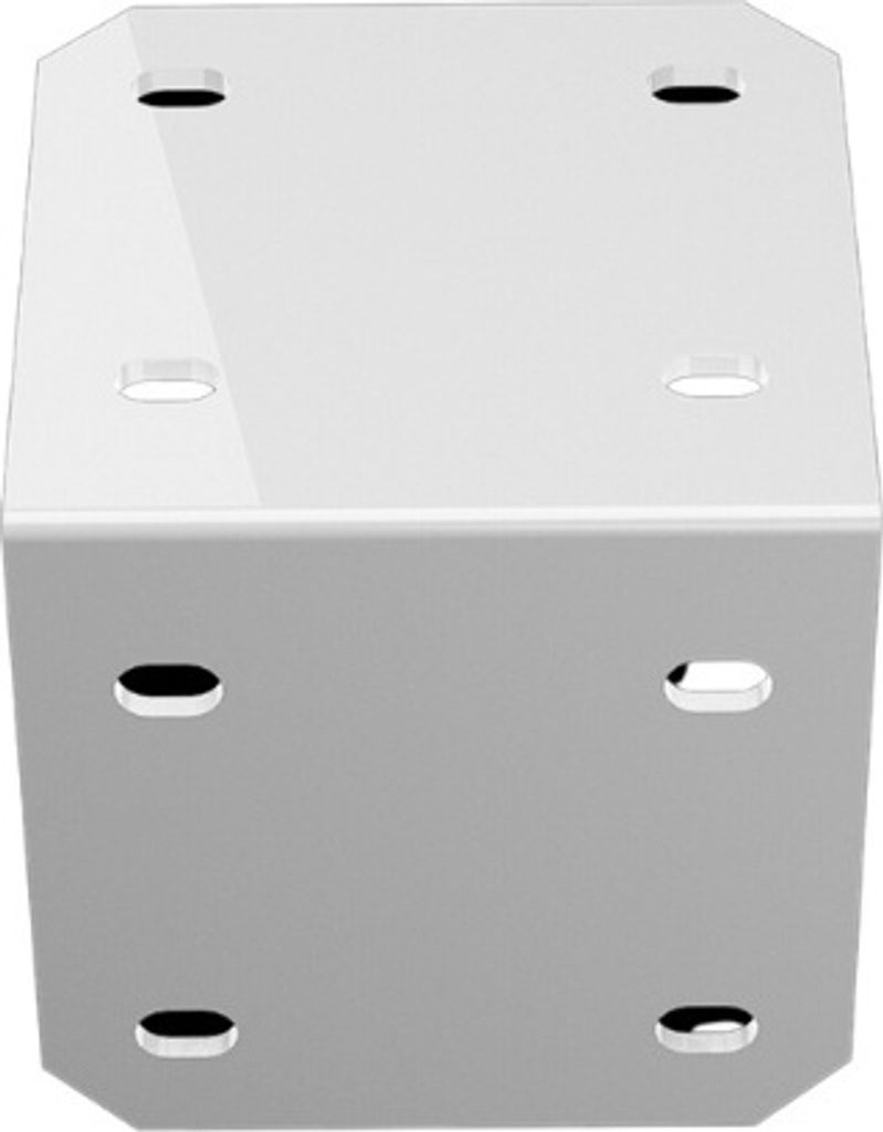 HOME DELUXE - Deckenhalterung ERA für Markisen - 1 Stück, Farbe: Weiß, inkl. Dübel I Terrassenüberdachung Sonnenschutz Windschutz