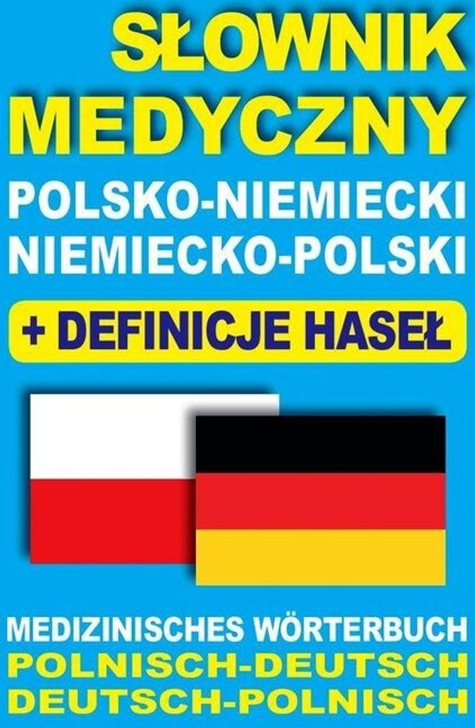 Slownik medyczny polsko-niemiecki niemiecko-polski z Zdjęcie produktu 