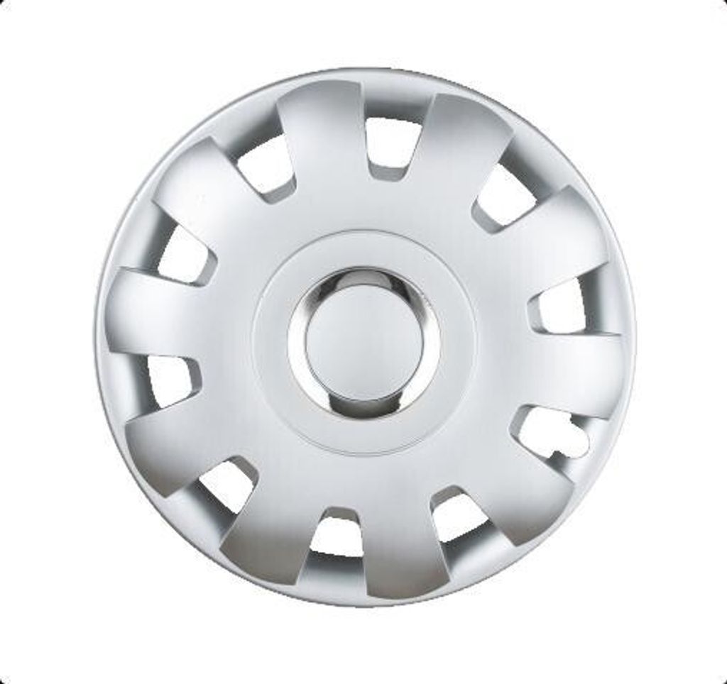 13" Zoll Radkappen Silber Radzierblenden Radblenden MALIBU 13 LEOPLAST