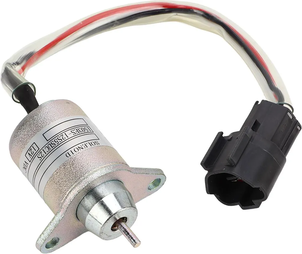 Électrovanne d'Arrêt 12V 119233-77931 Métal Haute Performance Hyundai