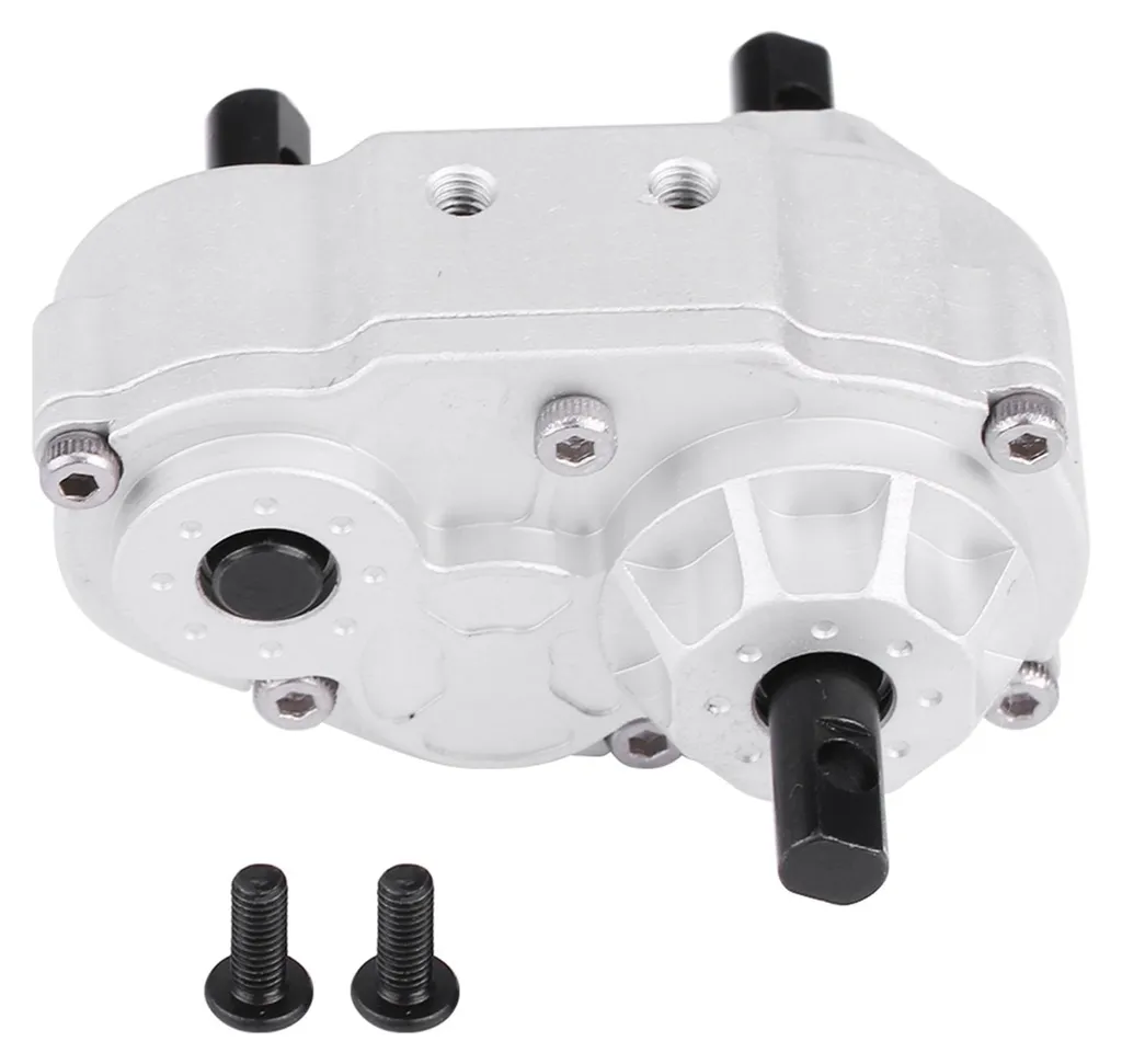 Boîte de Transfert pour RC Crawler II D90 1/10 - Boîtier Métal Robuste