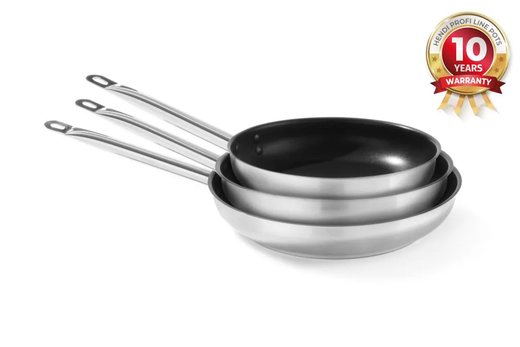 Poêle à frire HENDI Profi Line antiadhésive sans couvercle ⌀240 mm