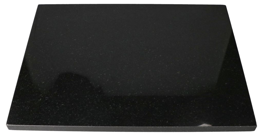 Stein-Schneidebrett 40 x 30 cm schwarz Tisch-Untersetzer Produktbild 