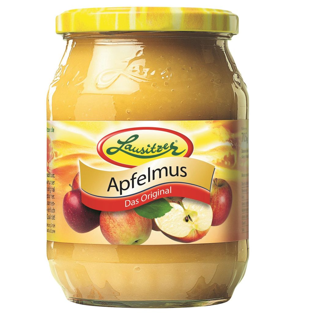 Lausitzer Apfelmus 6x 720ml Produktbild 