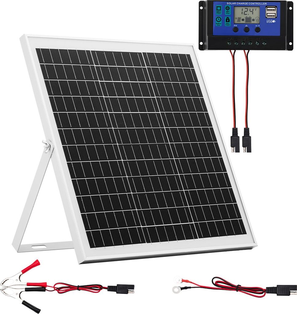 VEVOR 12V monokryštalická súprava solárnych panelov 20W, Obrázok produktu 