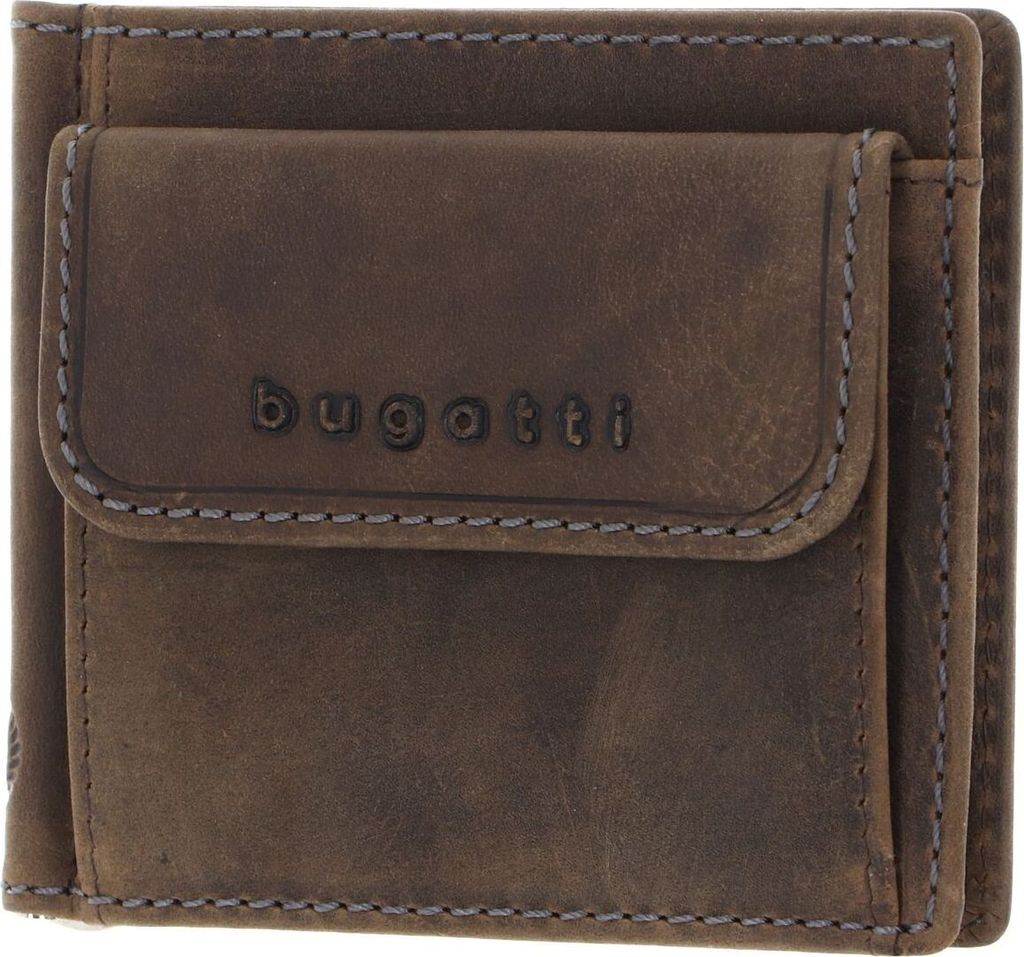 bugatti Cuir porte-monnaie Hunter Dollarclip 8CC Brown brun Image du produit 