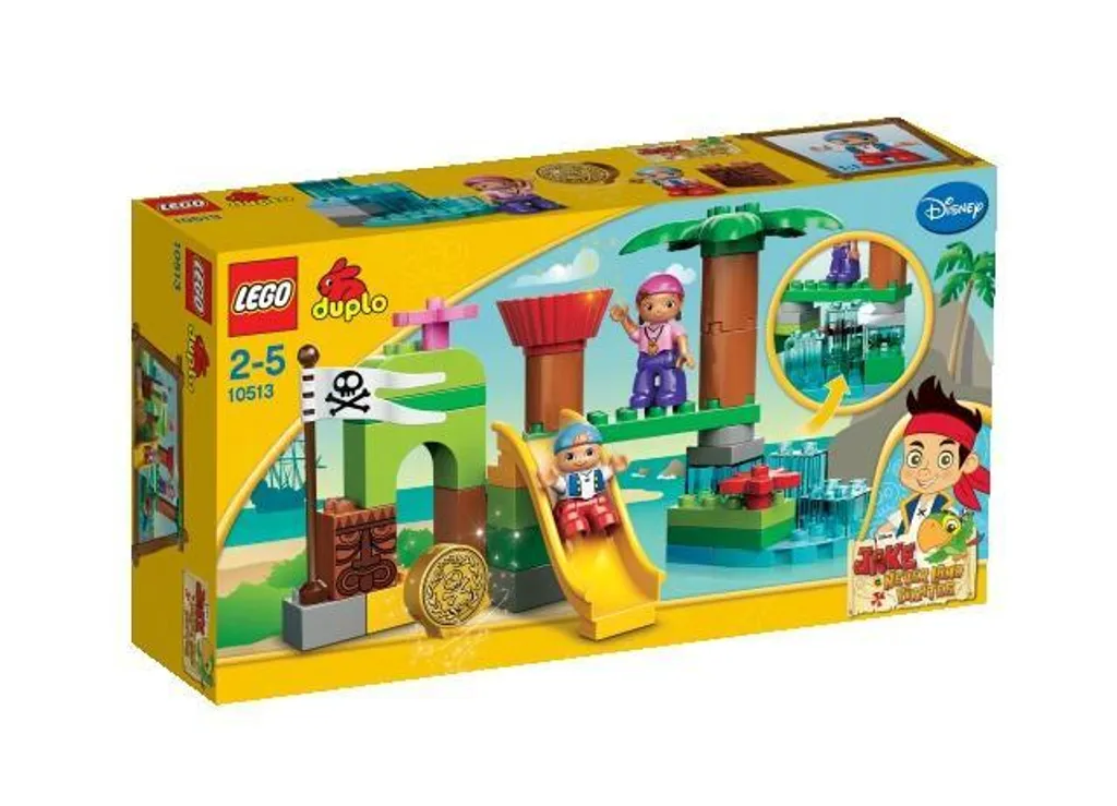 LEGO 10513 Cachette Pays Imaginaire avec Toboggan et Figurines