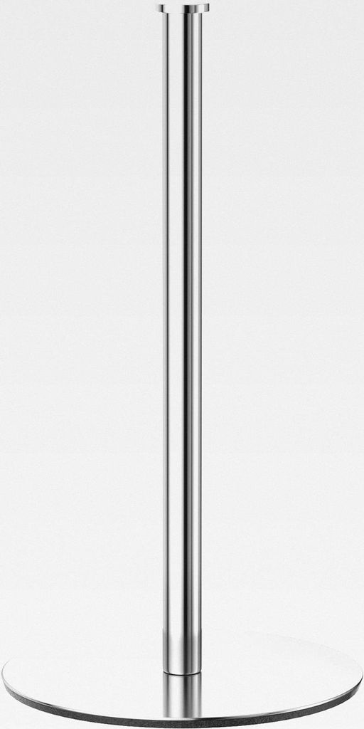 Küchenrollenhalter Silber Stehend, Küche Papierhandtuchhalter für Standard und Große Rollen für Küche und Esstisch Arbeitsplatte, Küchenroll...