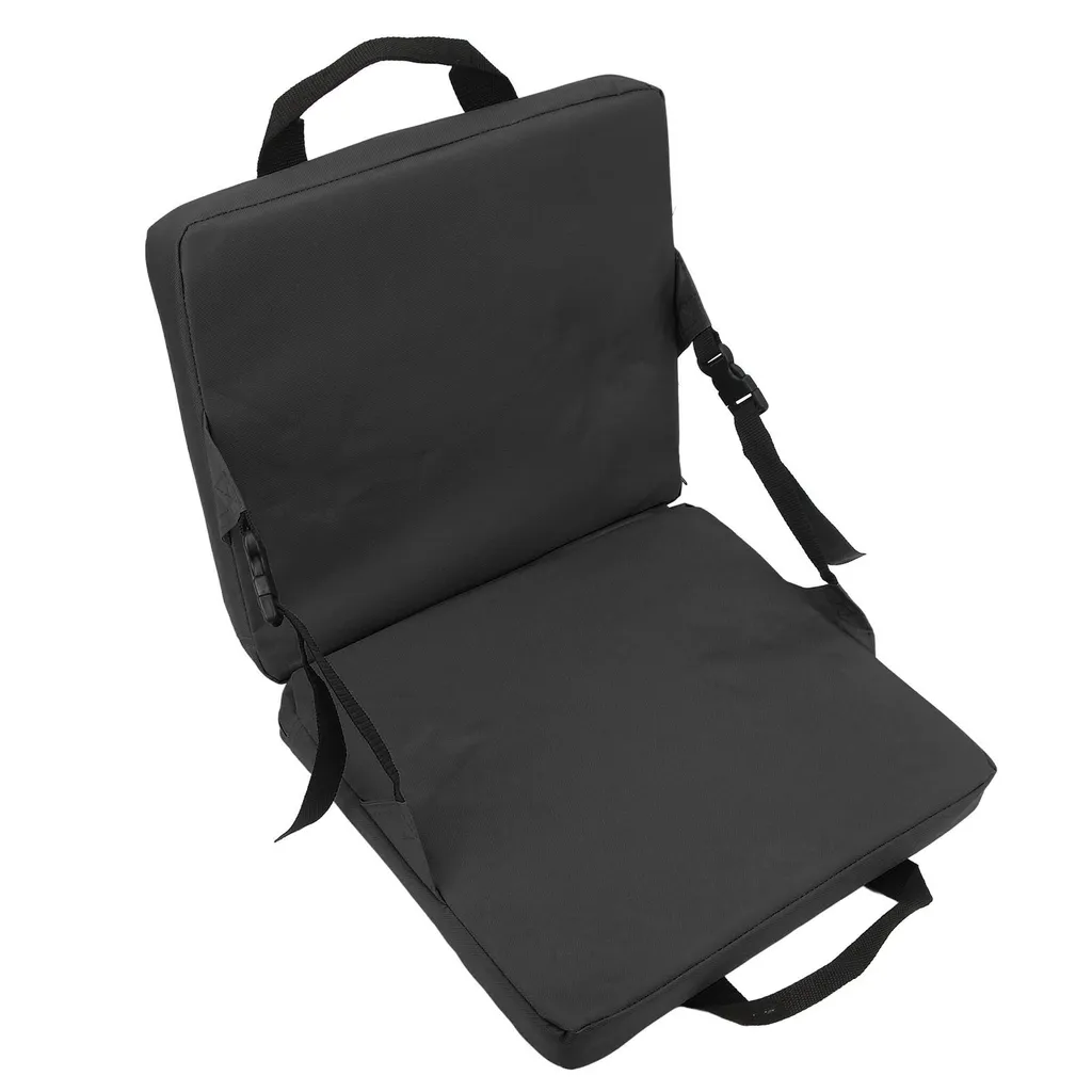 Chaise de plage pliable avec dossier ergonomique et assise éponge douce