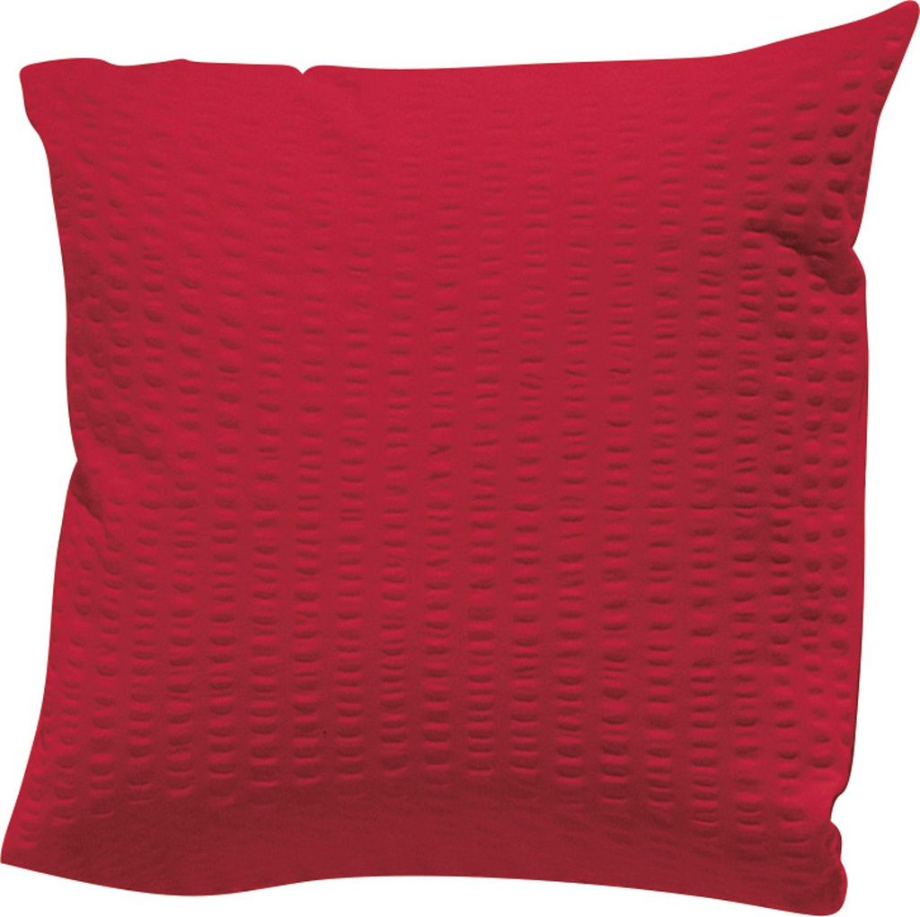 Erwin Müller Kuschelkissenbezug Rosenheim" rot 40x40 cm"