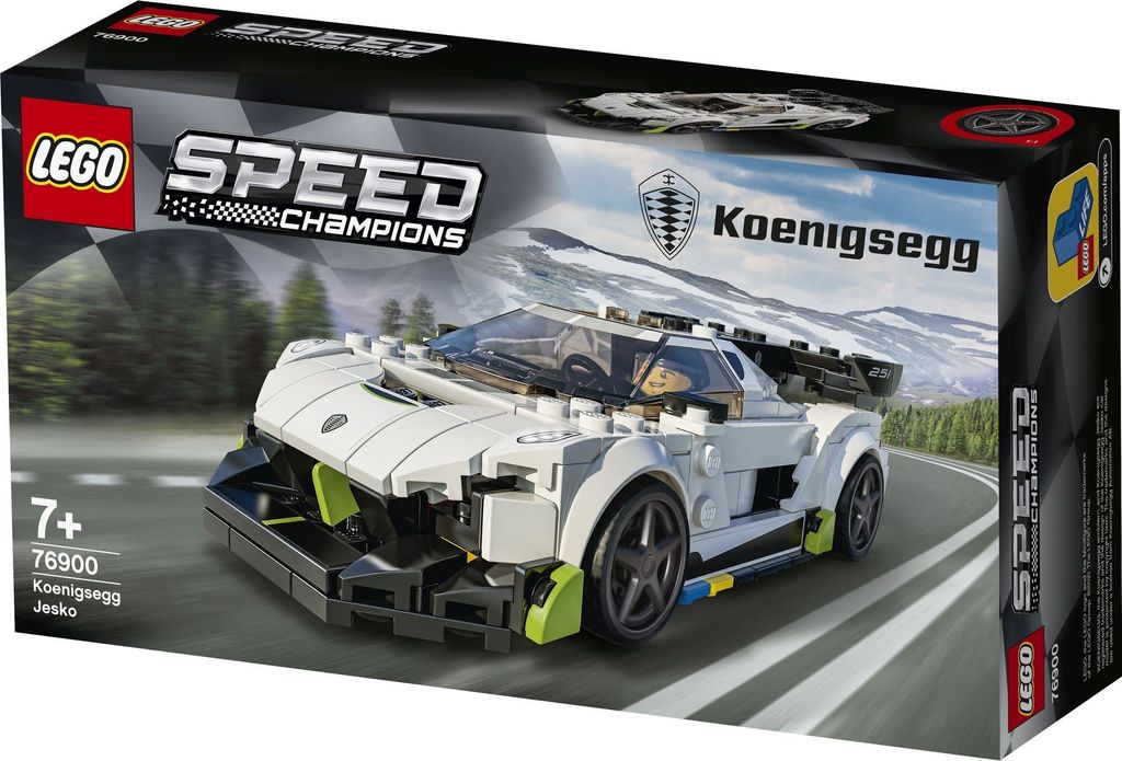 LEGO 76900 Speed Champions Koenigsegg Jesko Rennauto, Produktbild 