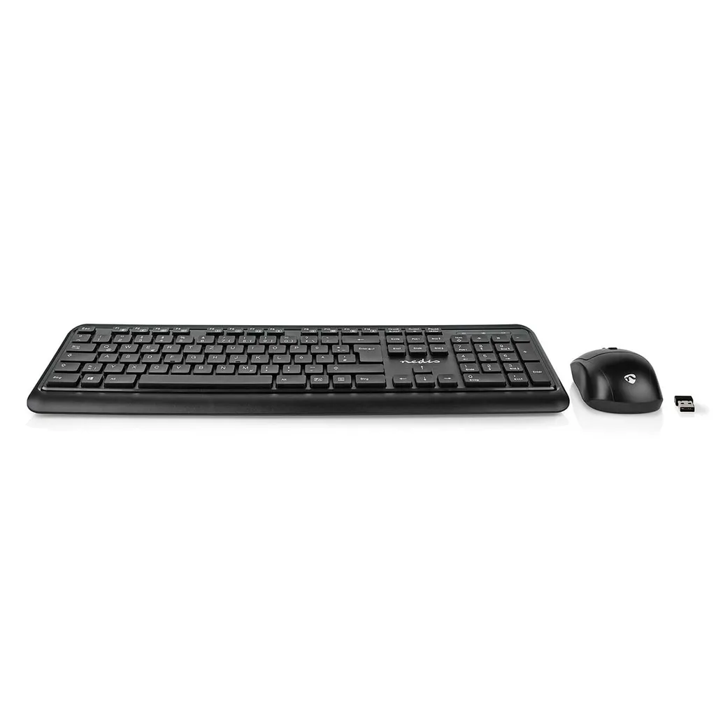 Combo Clavier et Souris sans Fil DPI Réglable 1600 - Layout DE QWERTZ