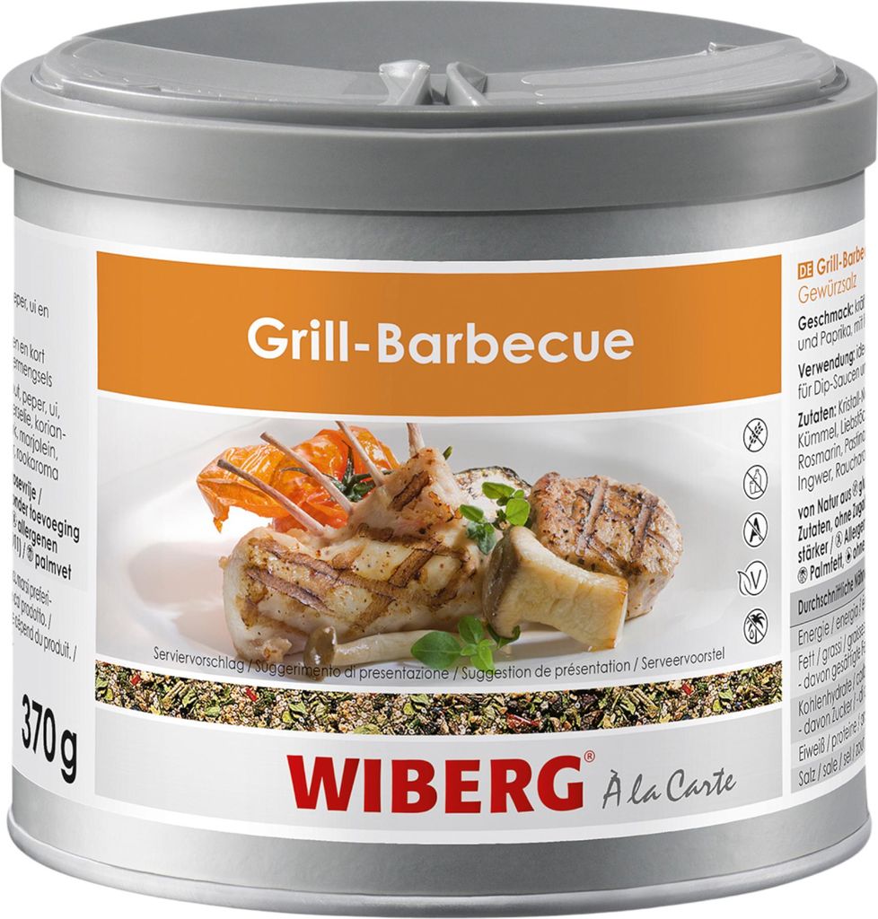 Grill-Barbecue ca.370g 470ml - Gewürzmischung von Wiberg Produktbild 