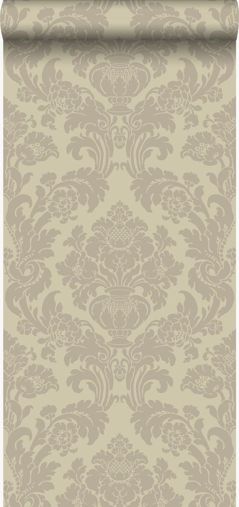 Origin Wallcoverings Tapete Ornamente Beige 53 cm x 10.05 m