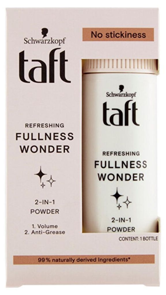 Volume poeder voor het haar Taft Fullness Wonder 2-in-1 - Productafbeelding 