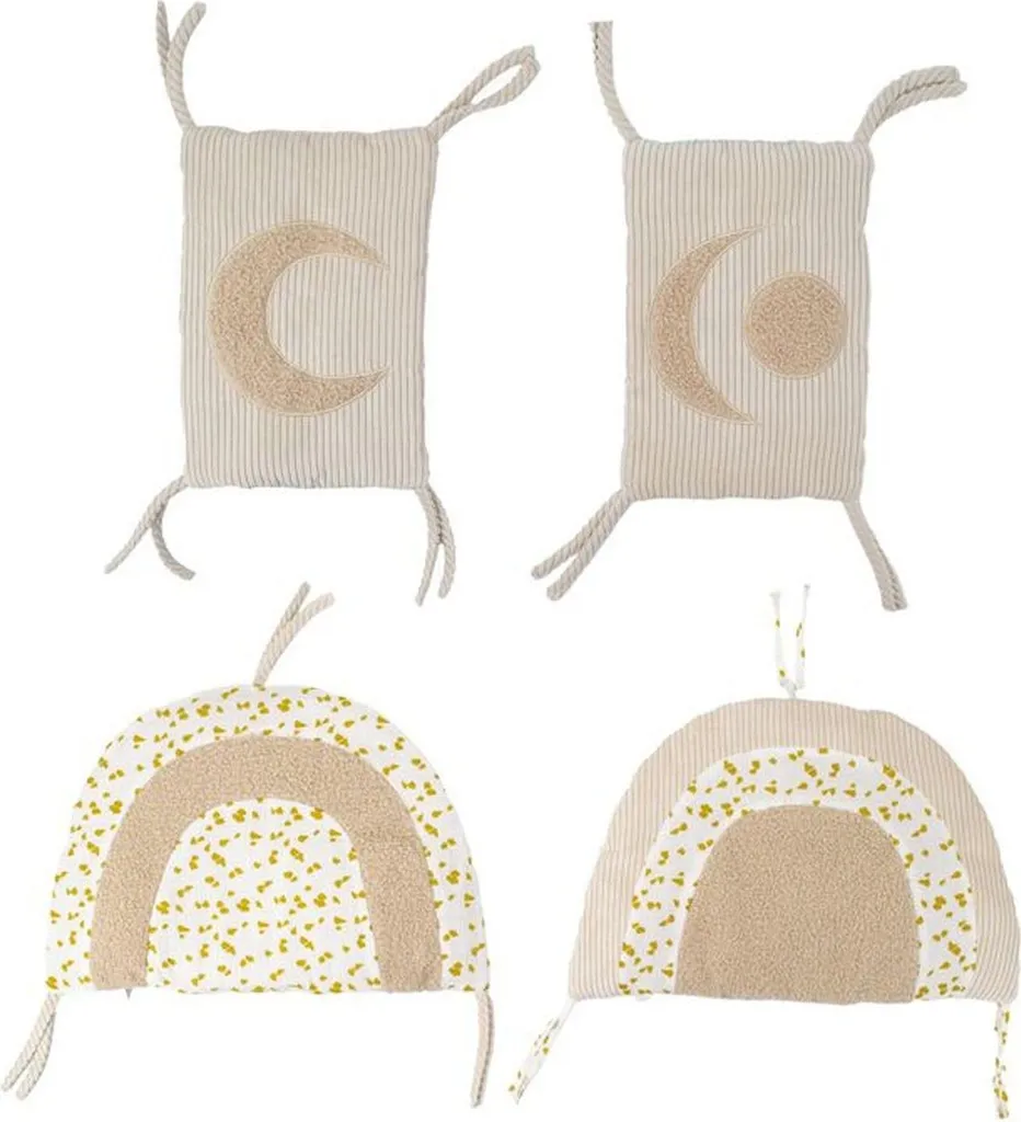 Tour de lit pour berceau bébé - Protection moelleuse Domiva 180cm