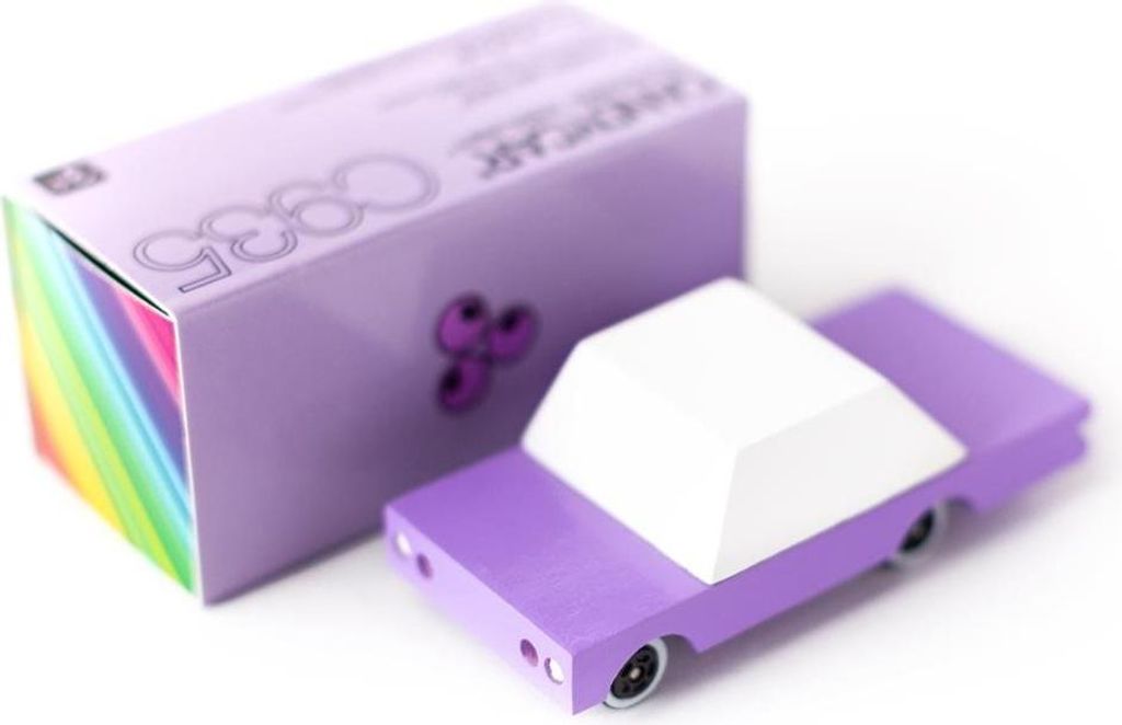 Candylab Holzspielzeugauto Candycar B. Berry - Retro Design