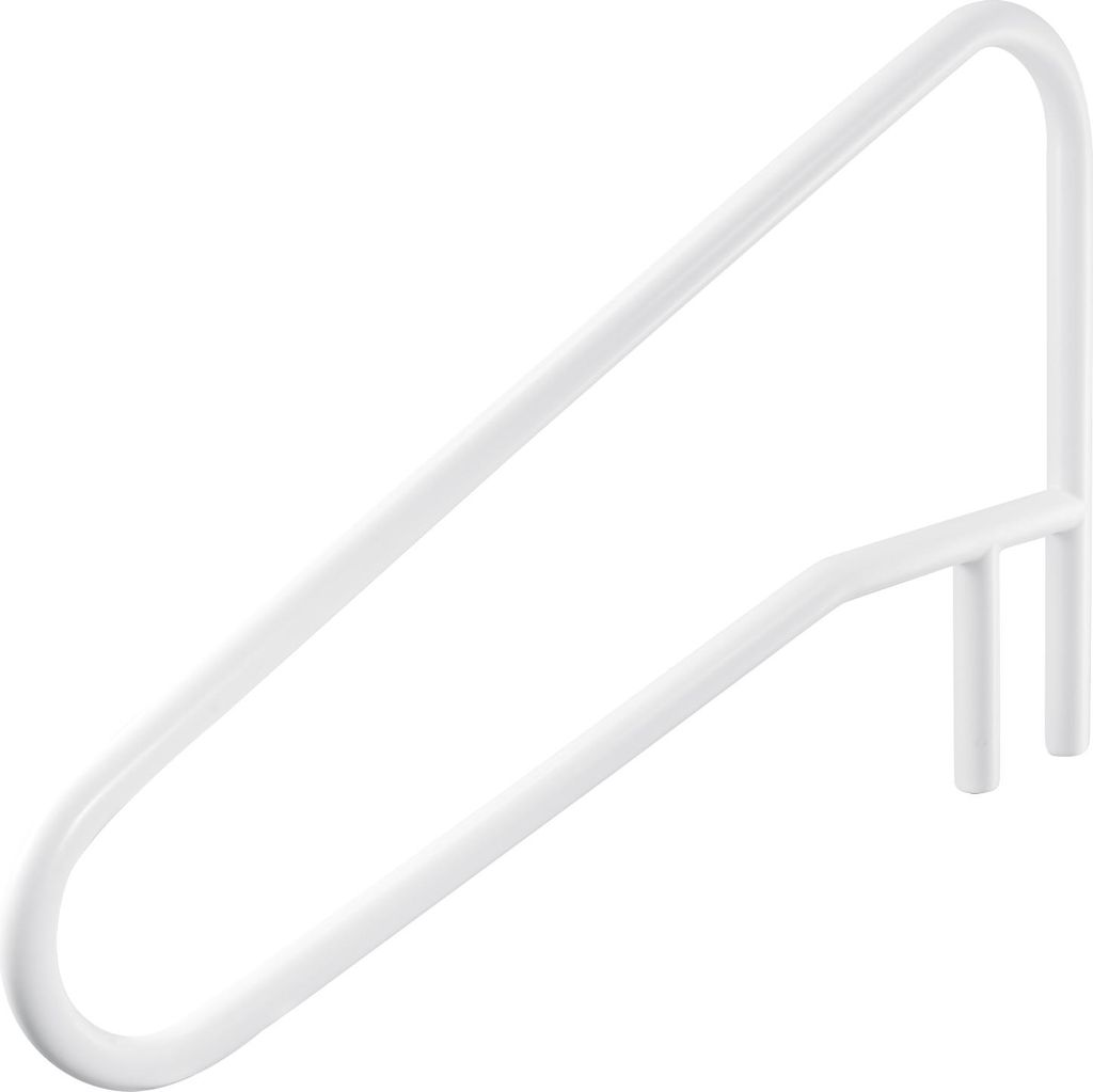 VEVOR Schwimmbad Handlauf, 1371x48x813 mm, 100 kg Tragfähigkeit, Pool Haltegriff aus Edelstahl, nahtlos geschweißt, Einbau-/Basismontage, Einstie...