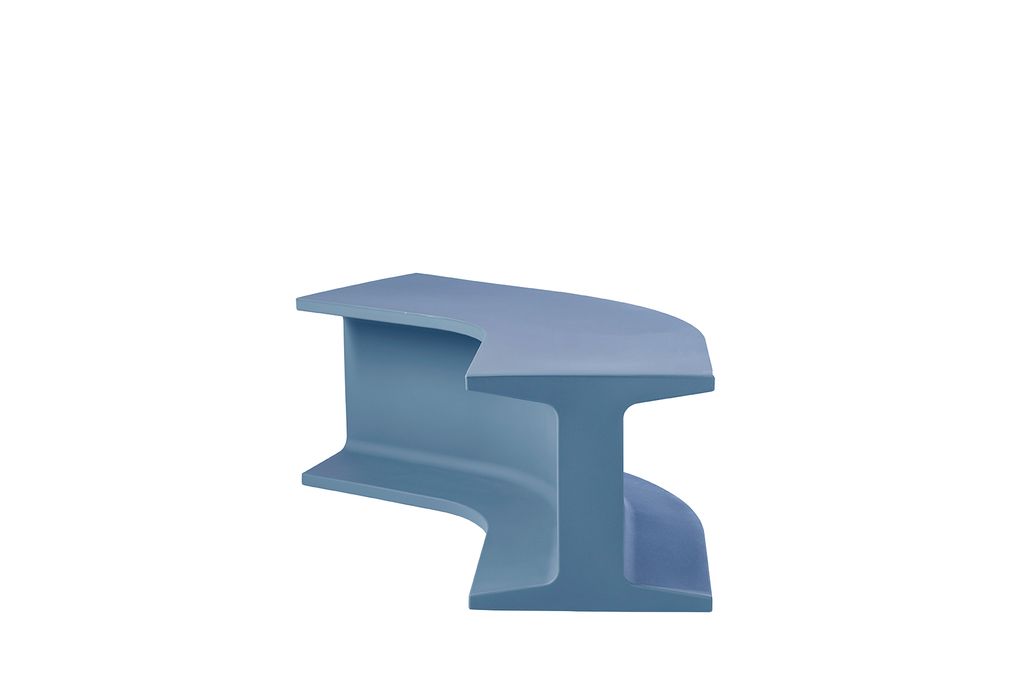Slide Design Bank Iron - Powder Blue Farbe: Powder Blue