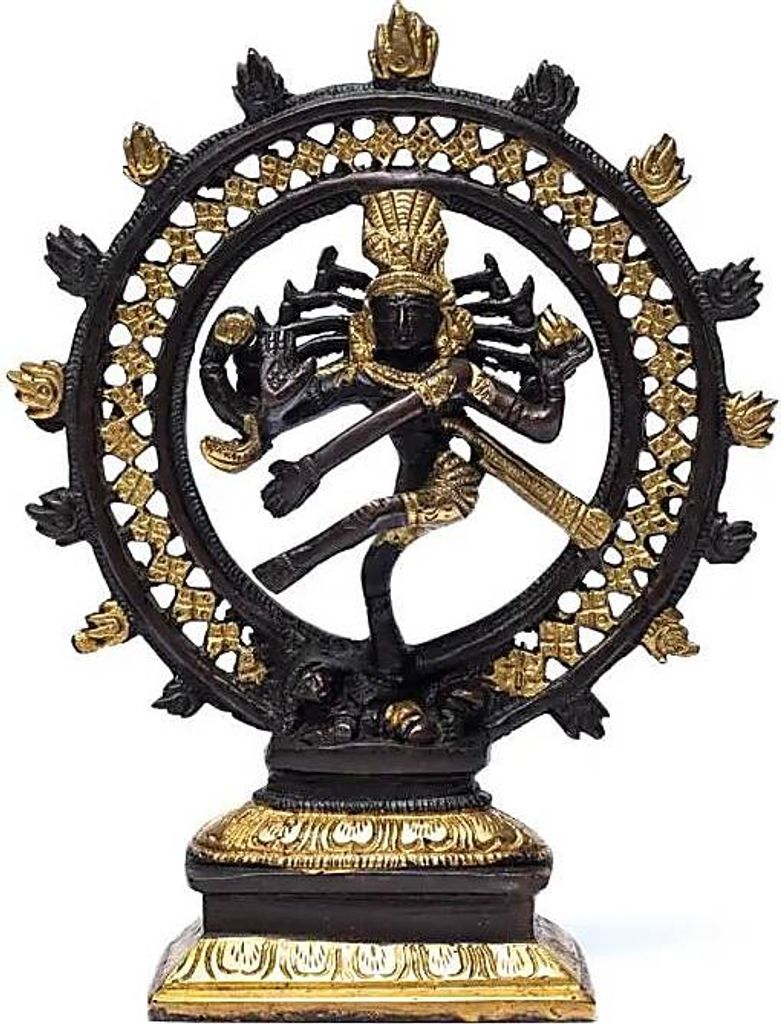 Shiva Nataraj mosaz dvoubarevná - 1020 G; 20 cm Obrázek produktu 