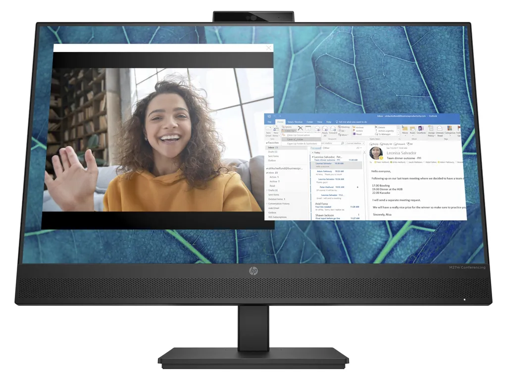Écran PC HP M27m 27 pouces - Finissez-en avec la fatigue oculaire et l'encombrement