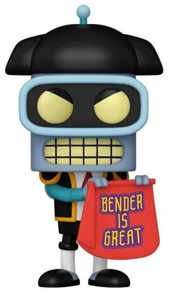 Figurine Pop Bender Futurama 10 cm - Détails Authentiques et Finition