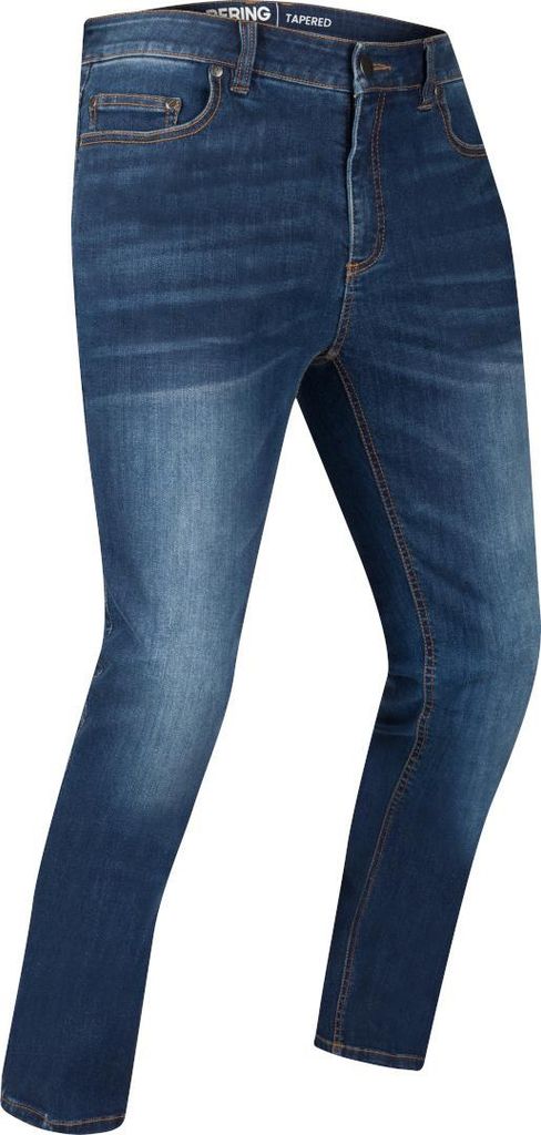 Bering Trust Tapered Motorrad Jeans, blau, 3XL