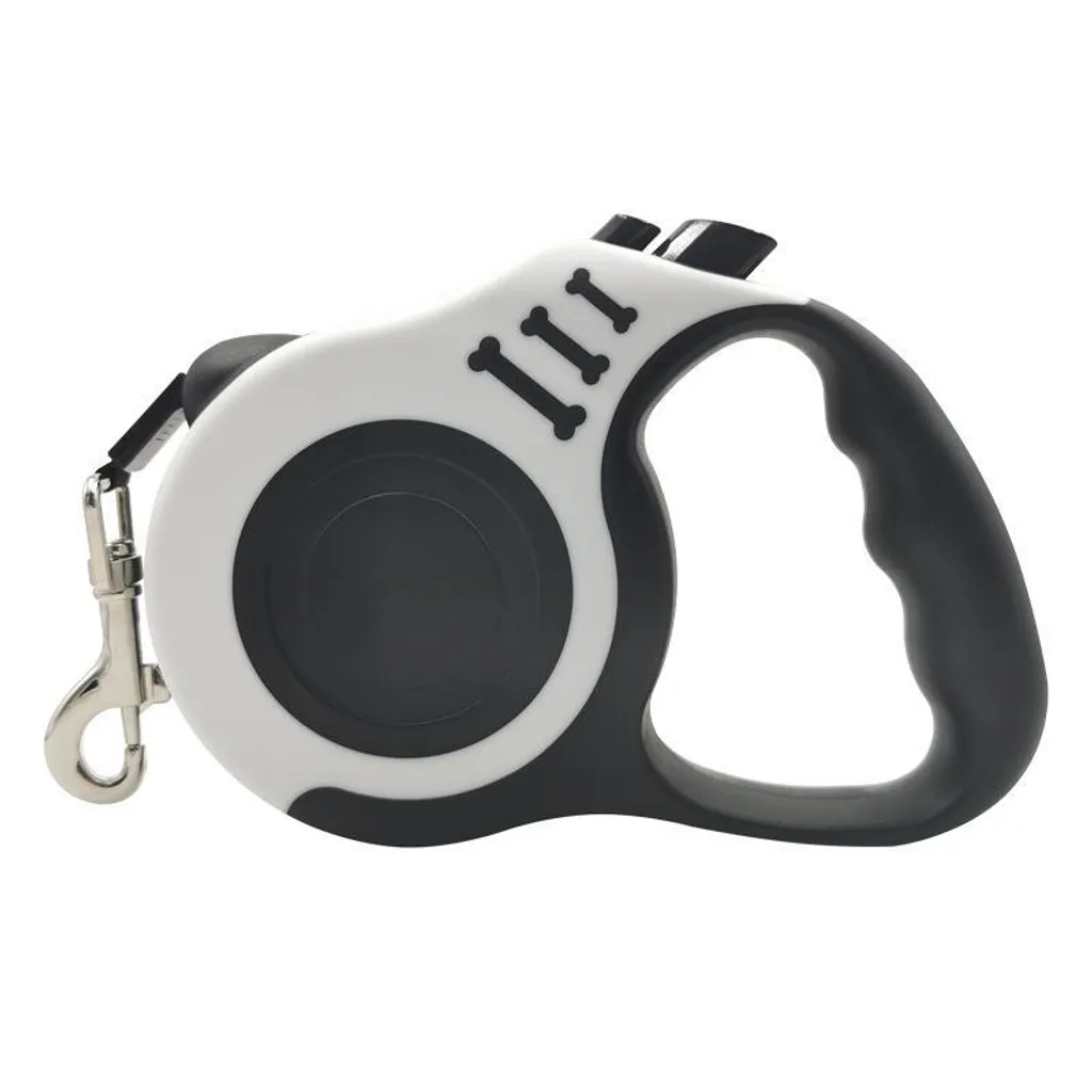 Guinzaglio 5m Bianco Chic per Cani - Accessorio Passeggiata Moderno