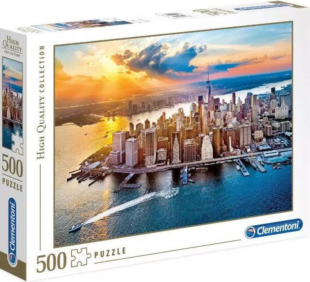 Clementoni Puzzle 500teile New York Produktbild 