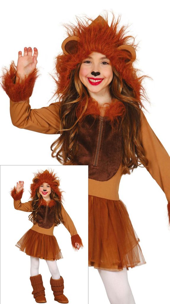 Costume da leone Shenzi per bambini Immagine del prodotto 