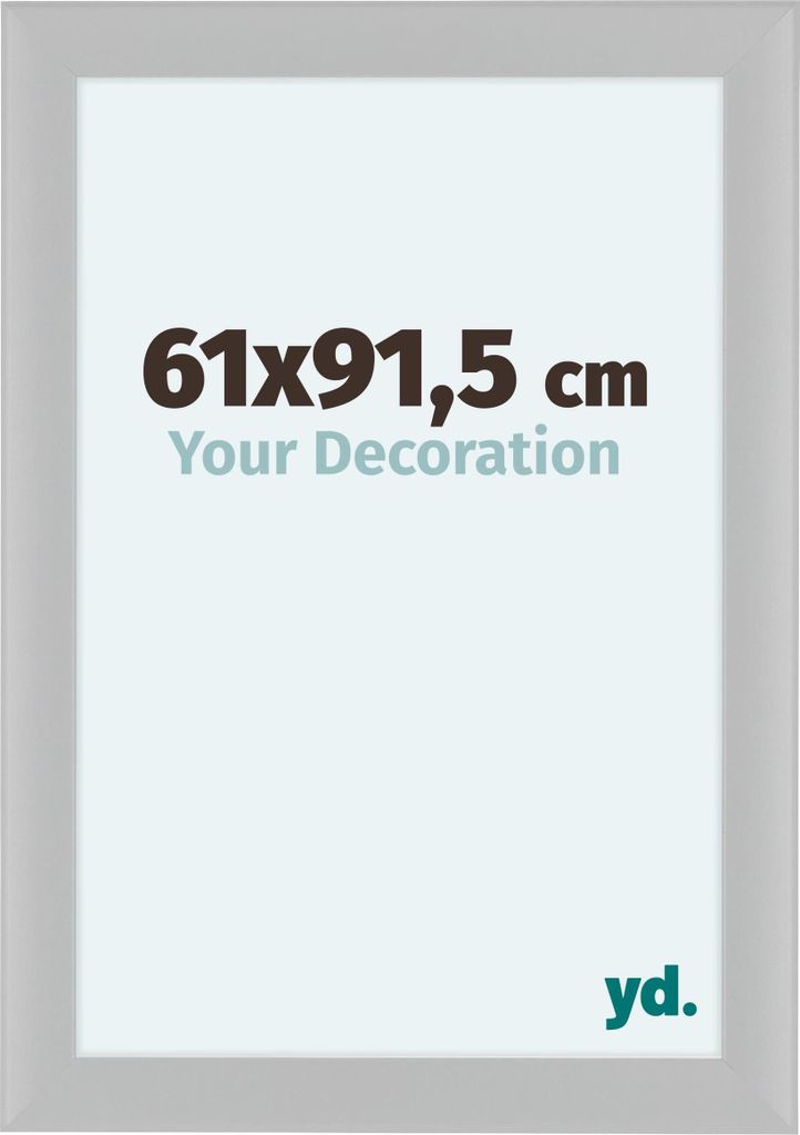 Bilderrahmen, 61x91.5 cm, Weiß Hochglanz, MDF, Como