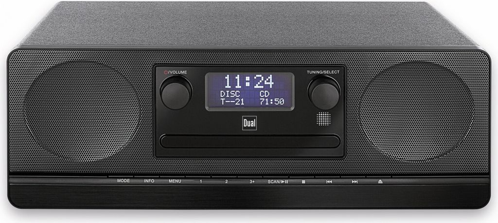 Dual DAB 420 BT DAB+ Radio schwarz Produktbild 