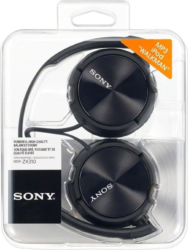 Sony MDR-ZX310B Schwarz Produktbild 7