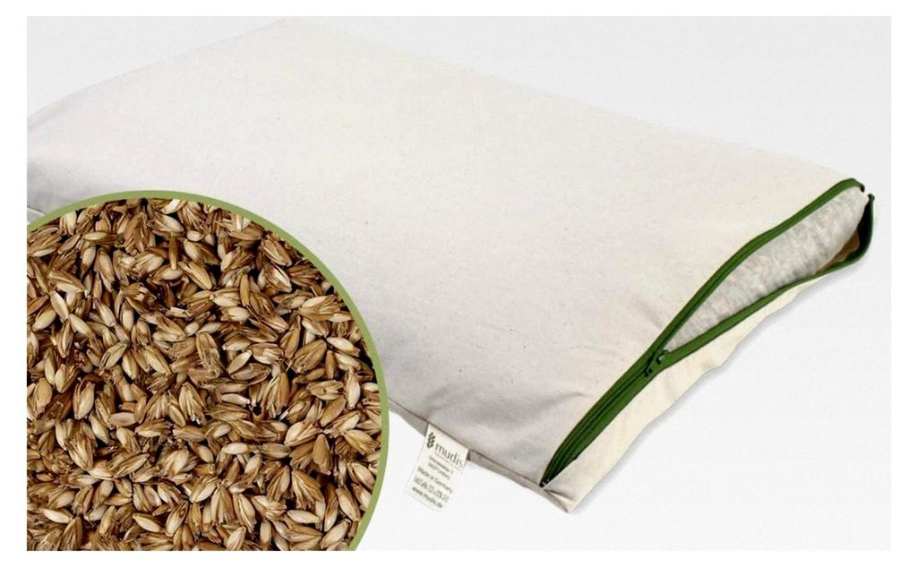 Reisekissen für Kinder 30x45 cm, 100% Bio Dinkelspelz, mit abnehmbarem, waschbarem Inlett aus 100% Bio Baumwolle