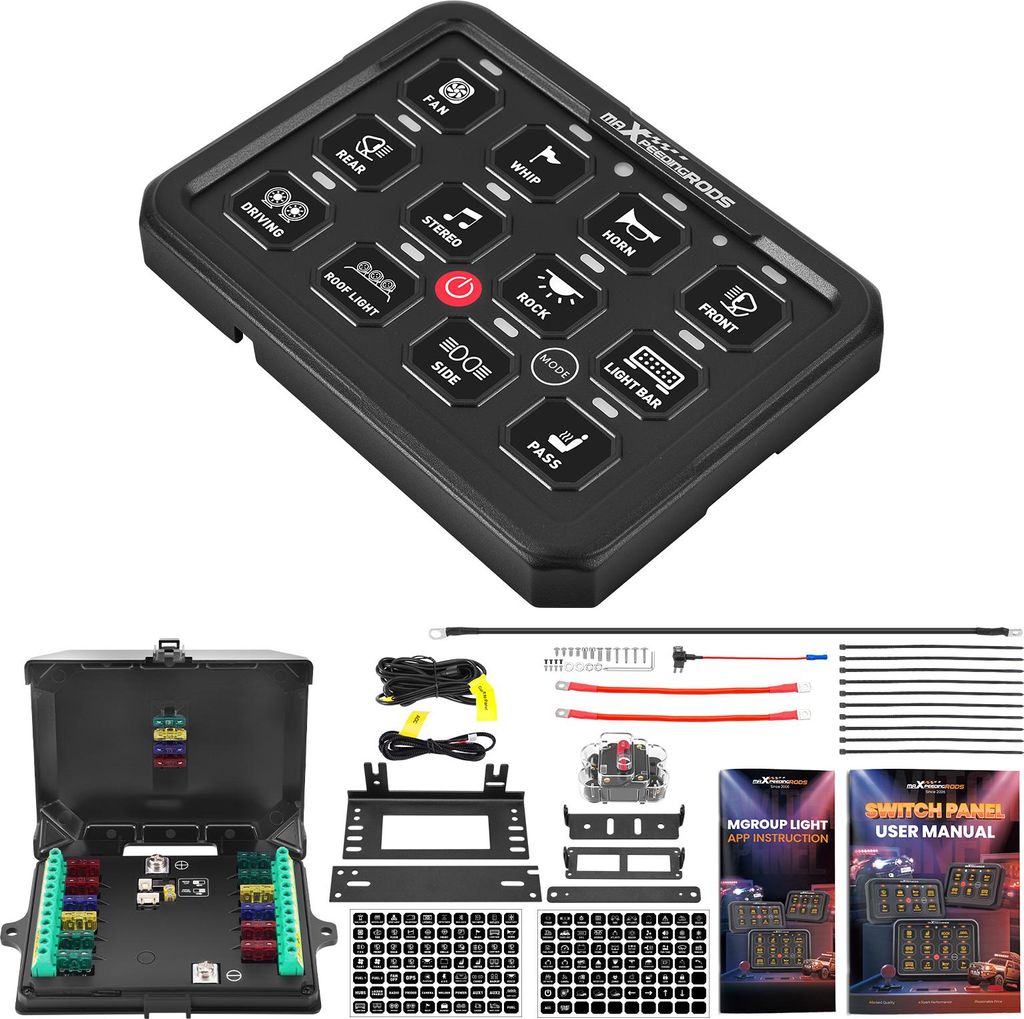 Tableau detactile pour tout-terrain universel ATV UTV SUV Image du produit 