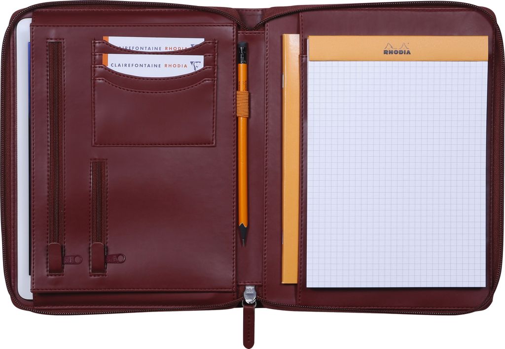 Rhodia Konferenzmappe f. A5 weinrt