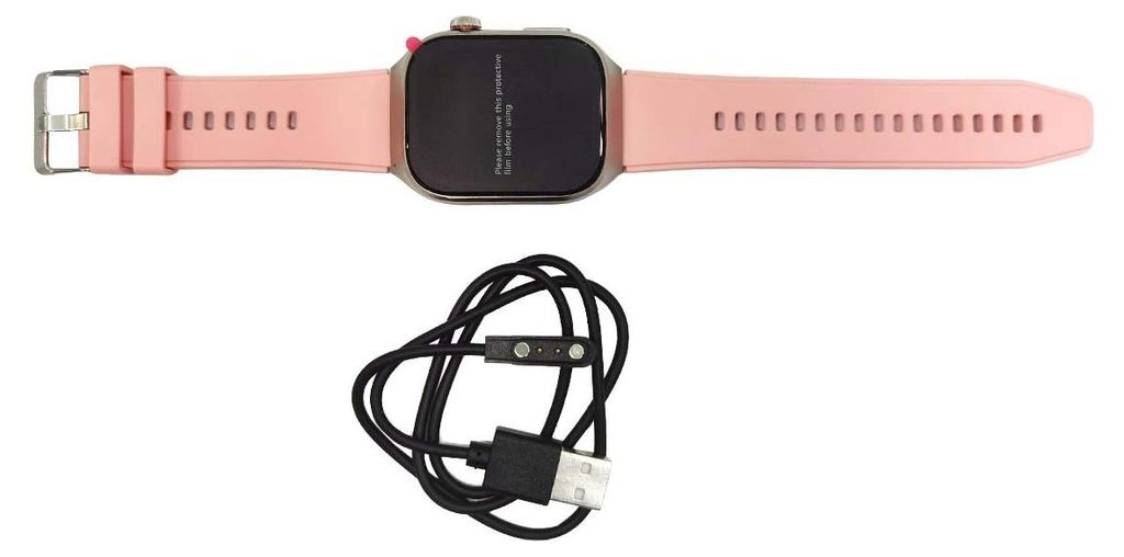 INF Montre intelligente avec ECG, fréquence cardiaque, Image du produit 