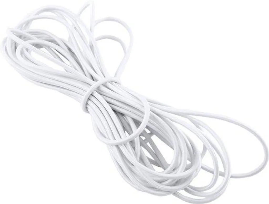 Gaine flexible en caoutchouc blanc diamètre 5-10mm pour divers fluides