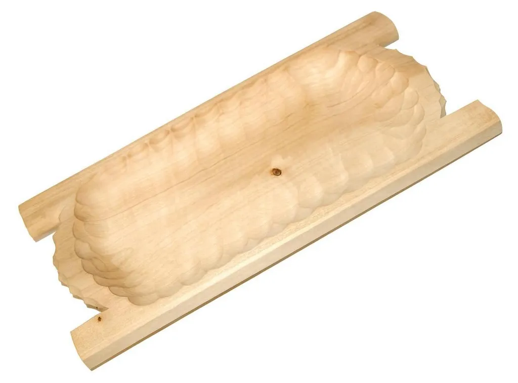 Plateau de service rustique 80 cm pour repas de fête et décoration de table