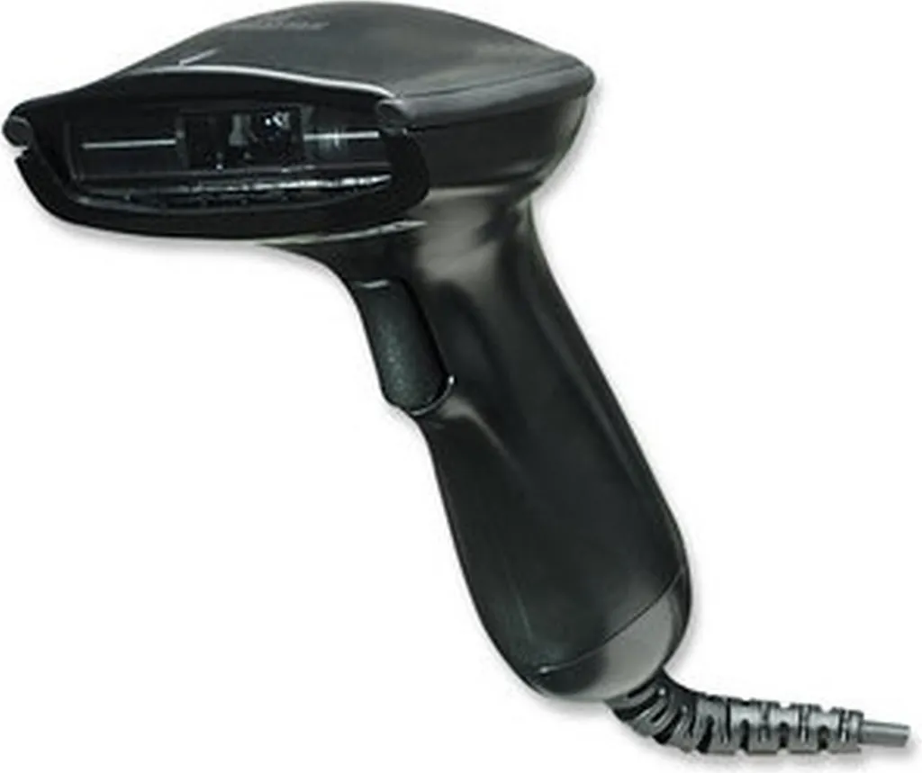 Douchette Code-barres Filaire CCD Manhattan 100mm avec Câble USB