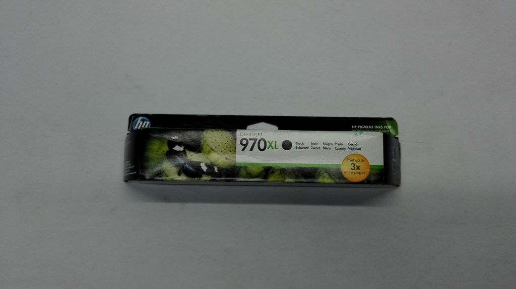 HP 970XL Schwarz Original Tintenpatrone mit hoher Produktbild 