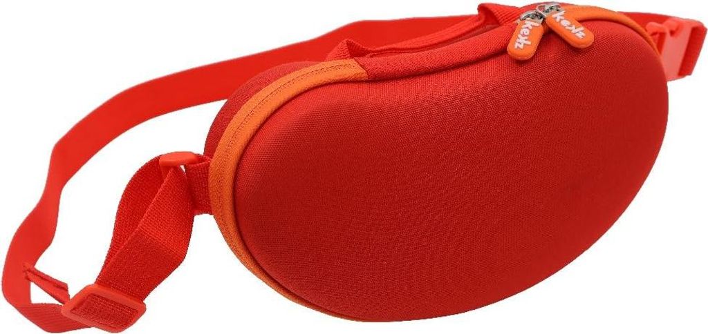 Kekz Reiseetui Bohne Rot, Schutzhülle für Kekzhörer und Produktbild 
