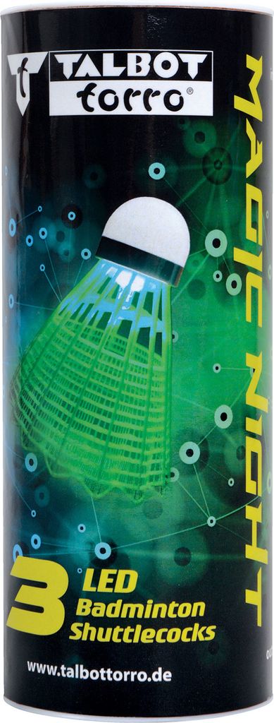 Badm.-Ball MAGIC NIGHT LED,3er Dose Bälle mit grün+roten Produktbild 